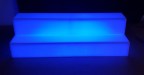 2 Tier LED Glow Shelf Blue