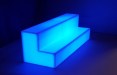 2 Tier LED Glow Shelf Light Blue