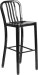 Outdoor Colorful Powder Coated Metal Bar Stool 30 Inch Seat