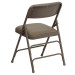 beige folding chair