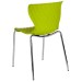 Green Contemporary Design Plastic Stack Chair