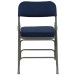 Navy With Gray Frame Chair