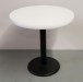 Round Cast Iron Glow LED Top Table - Lights Off