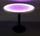 Purple Color Round Cast Iron Glow LED Top Table