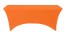 Orange Rectangular Stretch Spandex Table Cover