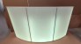 Curved Serpentine Bar Lights White Straight View