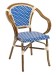 Rattan Outdoor French Bistro Arm Chair by Florida Seating