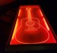 Wood Frame Edge Lit Sign -Guitar Decor